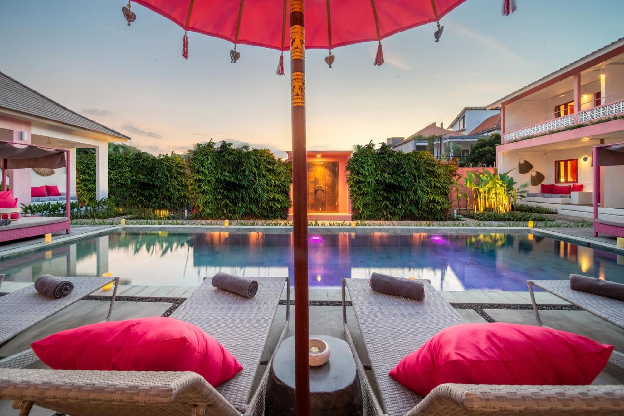 Pinkprivate Balangan - For Cool Adults Only Acomodação com café da manhã Jimbaran Exterior foto