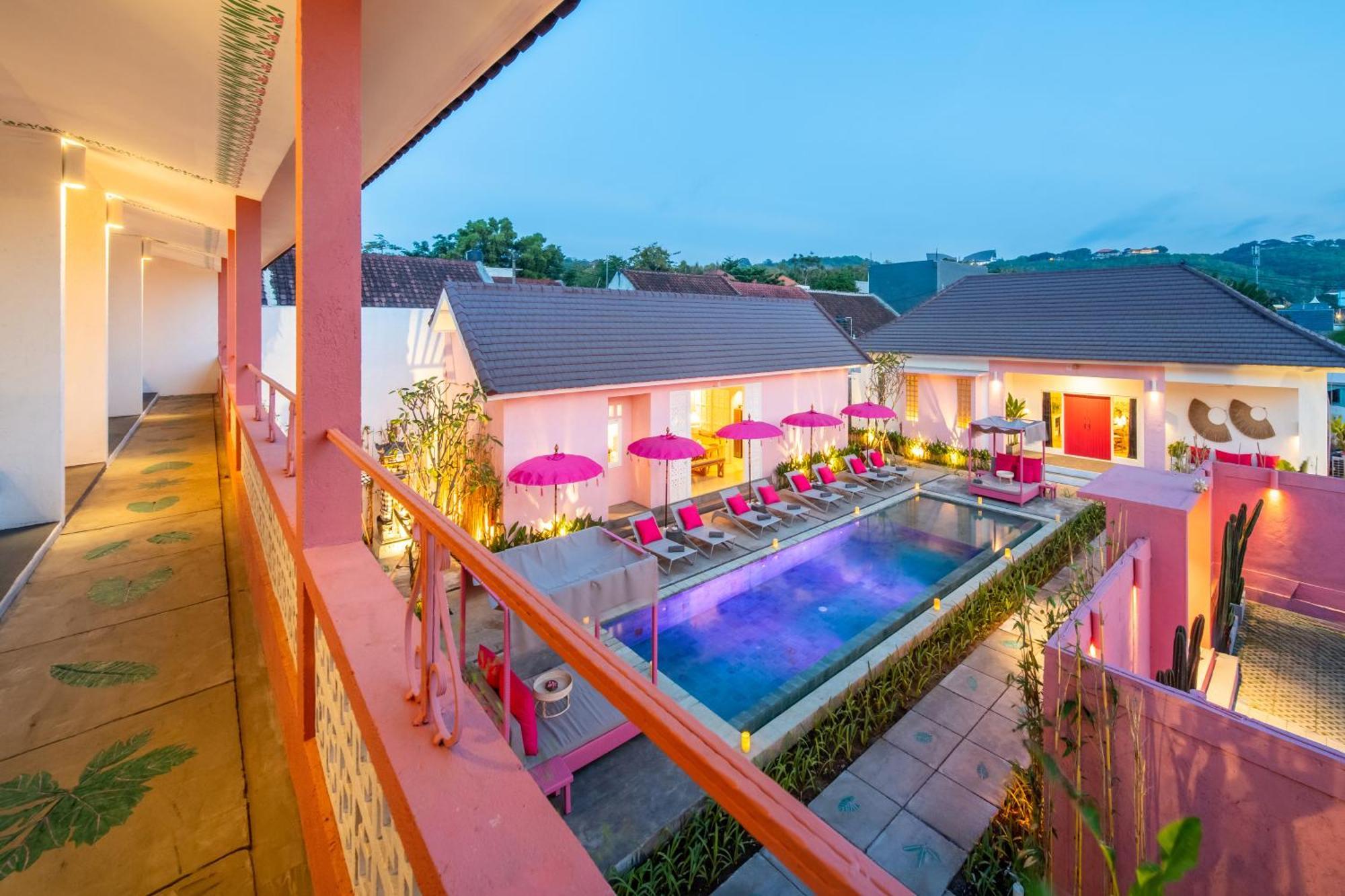 Pinkprivate Balangan - For Cool Adults Only Acomodação com café da manhã Jimbaran Exterior foto